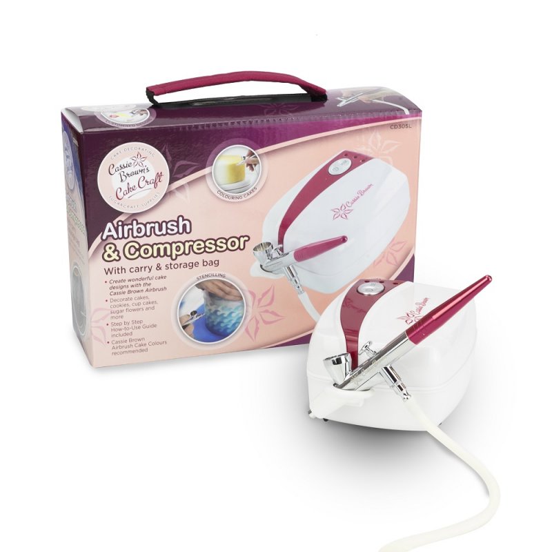 Cassie Brown Airbrush & Compressor The Bake and Brew Shop