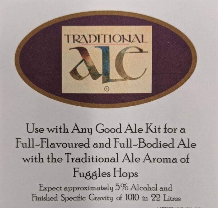 Traditional Ale Booster Pack